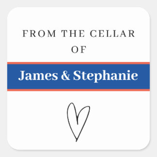 Personalized Wine Cellar Stickers 