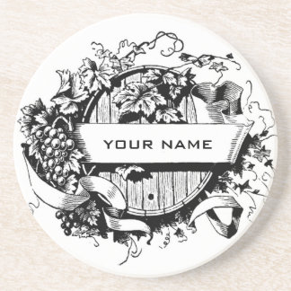 Personalized Wine coasters