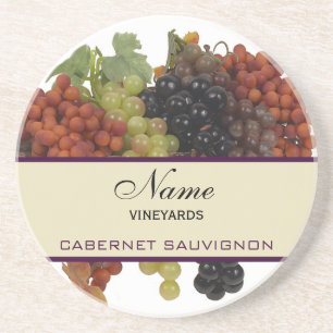 Personalized Wine coasters