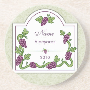 Personalized Wine coasters