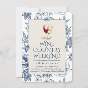 Personalized Wine Country Invitation