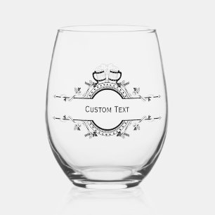 Personalized Wine Glass