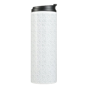 Personalized Winter Geometric Pattern Thermal Tumbler