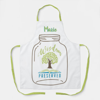 Personalized Wisdom Preserved Apron