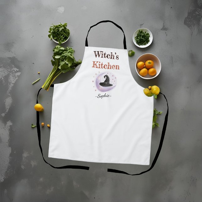 Personalized Witch’s Kitchen – Halloween  Apron (Creator Uploaded)