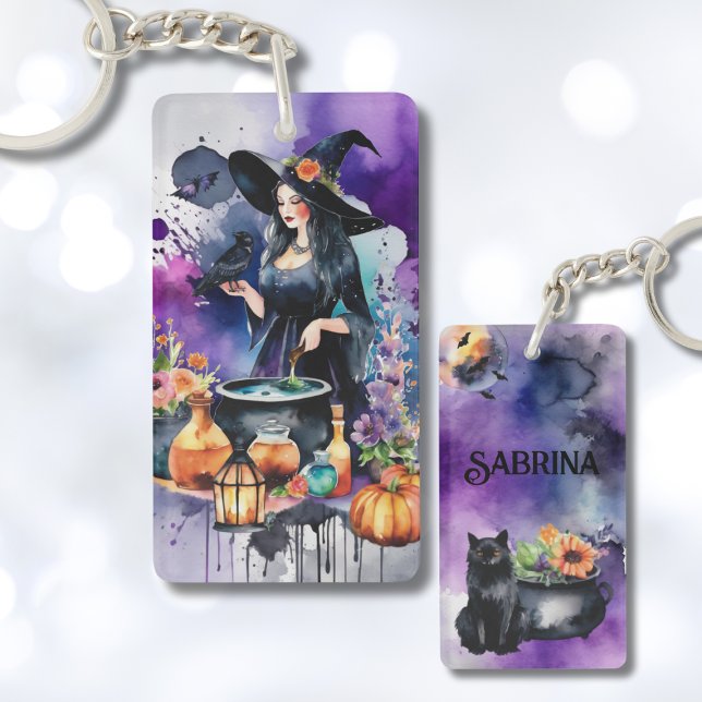 Personalized Witches Spell Watercolor (Créateur téléchargé)