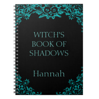 Personalized Witch's Book Of Shadows Notebook