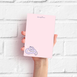 Personalized Witchy Snake Sticky Notes