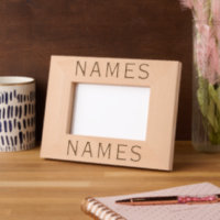 Personalized With 2 Last Name or Nickname on Them