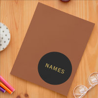 Personalized With 3 Last Name or Nickname on Them