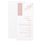 Personalized with Guest Name, Blush Pink Wedding