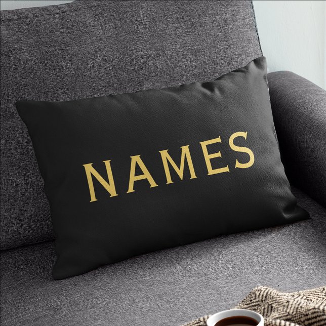Personalized With Last Name or Nickname on Them Accent Pillow (Creator Uploaded)