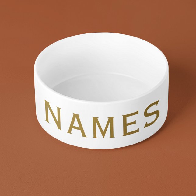Personalized With Last Name or Nickname on Them Bowl (Creator Uploaded)
