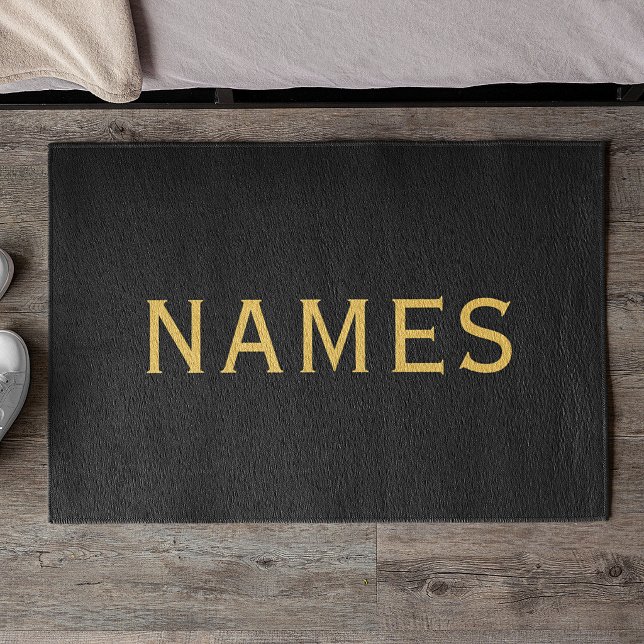 Personalized With Last Name or Nickname on Them Doormat (Creator Uploaded)