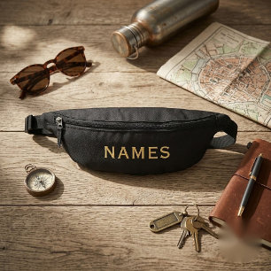 Personalized With Last Name or Nickname on Them Fanny Pack