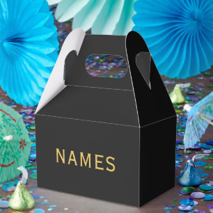 Personalized With Last Name or Nickname on Them Favor Box