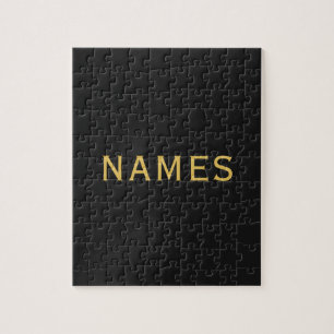 Personalized With Last Name or Nickname on Them Jigsaw Puzzle