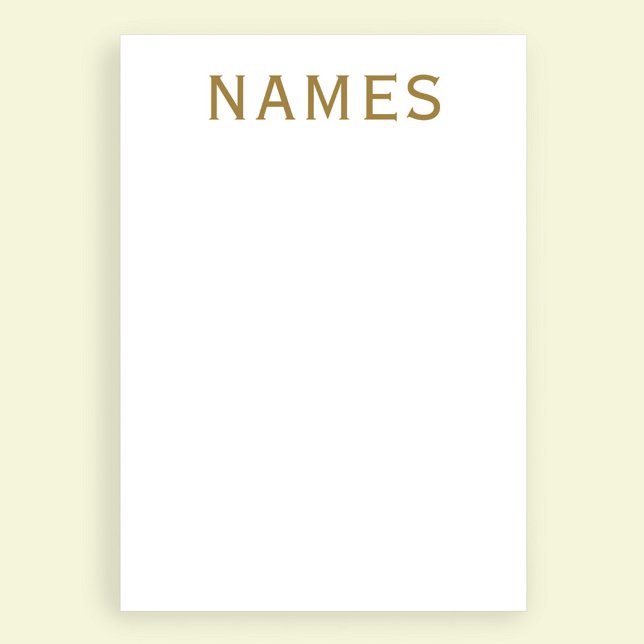 Personalized With Last Name or Nickname on Them Letterhead (Creator Uploaded)