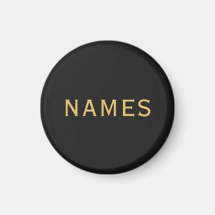 Personalized With Last Name or Nickname on Them Magnet