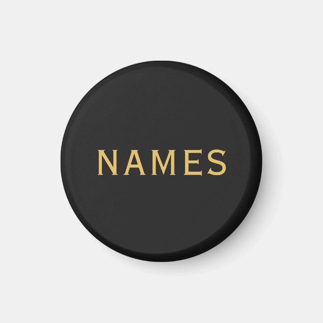 Personalized With Last Name or Nickname on Them Magnet (Front)
