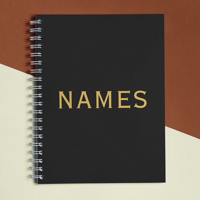 Personalized With Last Name or Nickname on Them Notebook (Creator Uploaded)