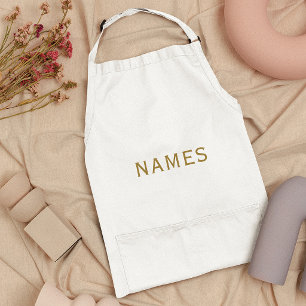 Personalized With Last Name or Nickname on Them Standard Apron