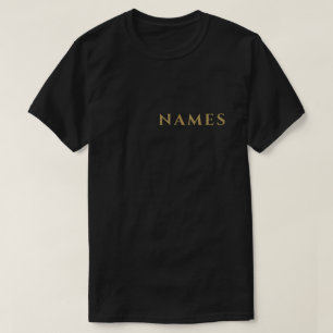 Personalized With Last Name or Nickname on Them T-Shirt