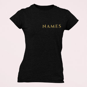 Personalized With Last Name or Nickname on Them T-Shirt