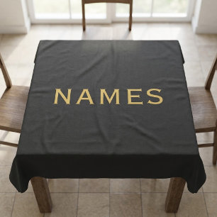 Personalized With Last Name or Nickname on Them Tablecloth