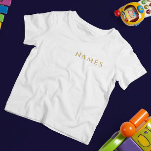 Personalized With Last Name or Nickname on Them Toddler T-shirt