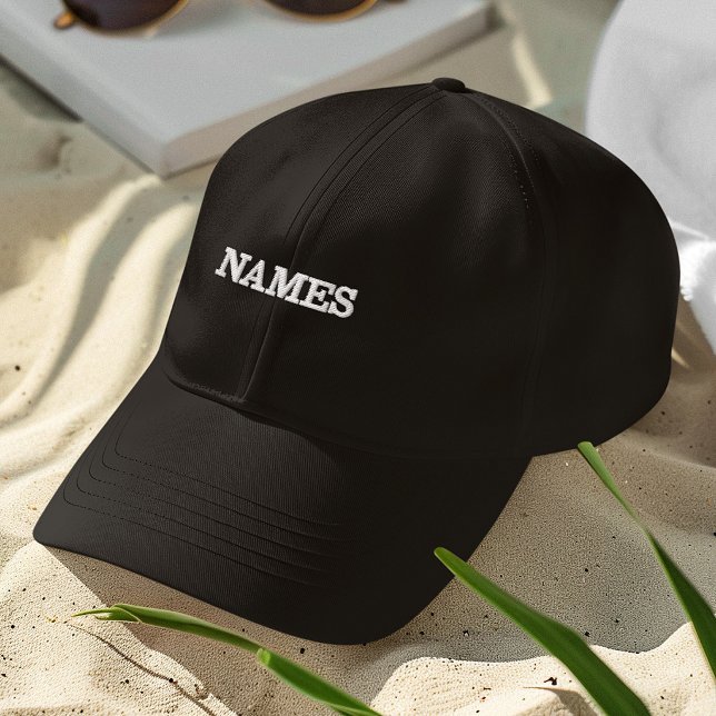 Personalized With Last or Nickname Name on Them Embroidered Hat (Creator Uploaded)
