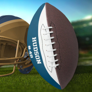 Personalized with name and number football
