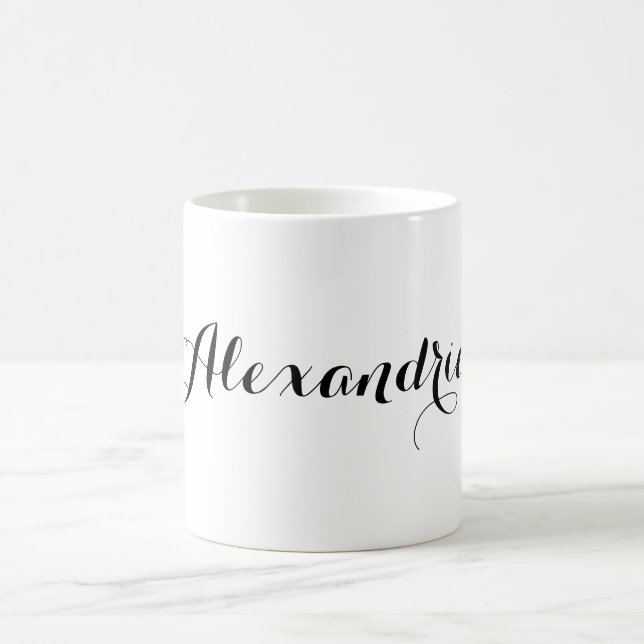 Personalized with Name Coffee Mug (Center)