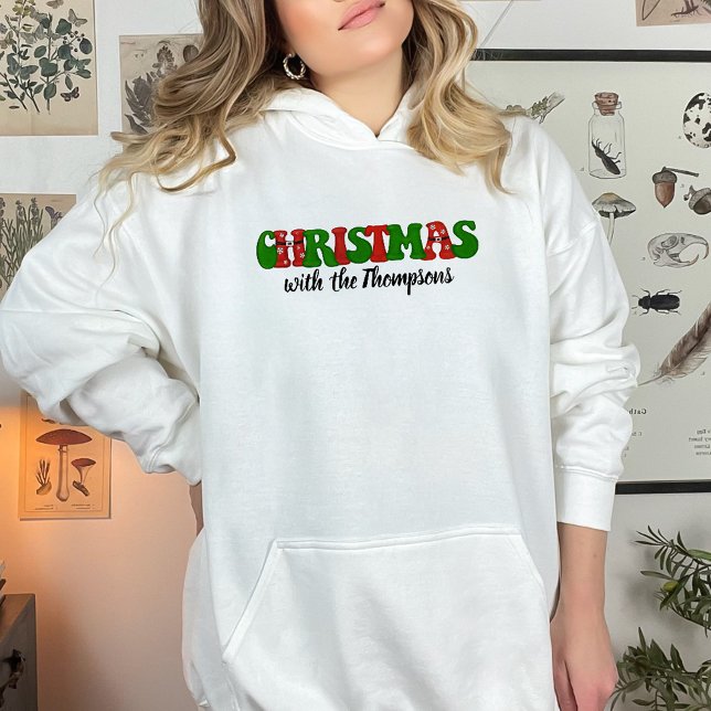 Personalized With Name Family Christmas Matching Hoodie (Creator Uploaded)