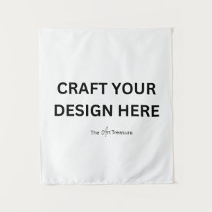 Personalized with Your Design, Logo, or Message  Tapestry