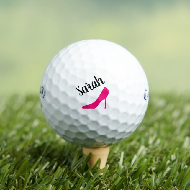 Personalized women's Callaway supersoft golf balls (Insitu Tee)