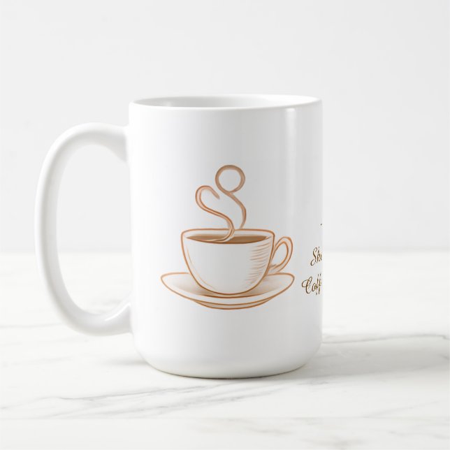 Personalized Women's Day Coffee Mug (Left)