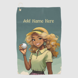 Personalized Women's Golf Towel