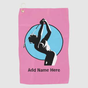 Personalized Women's Golf Towel