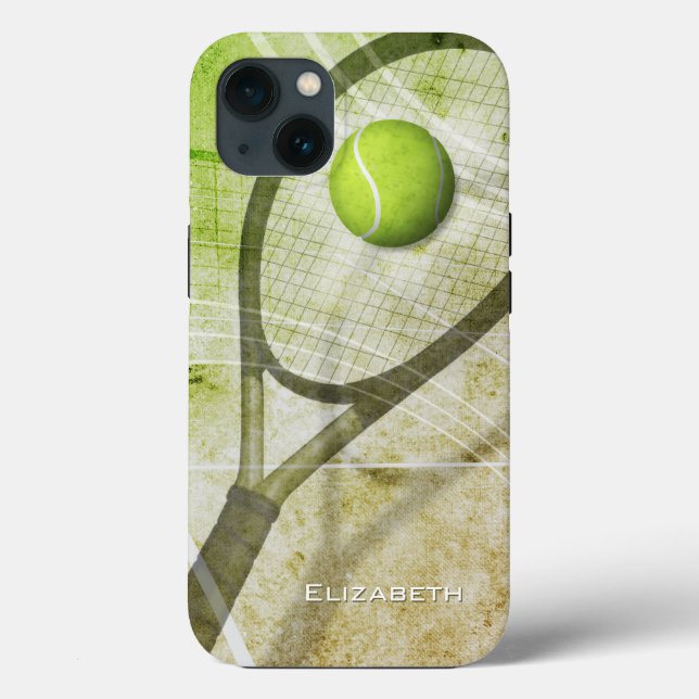 Personalized women's tennis Case-Mate iPhone case (Back)