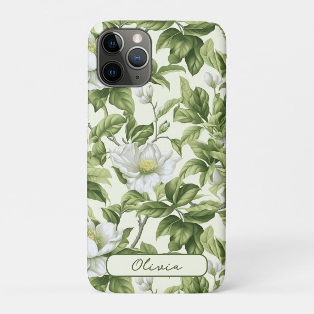 Personalized Wonderful classic floral pattern Case-Mate iPhone Case (Back)