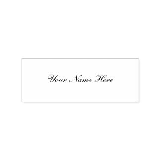 Personalized Wooden Rubber Stamp