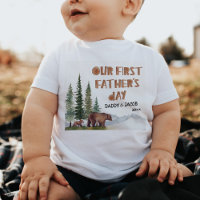 Personalized Woodland 1st Father's Day
