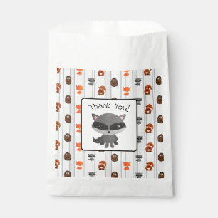 Personalized Woodland Creatures Baby Shower Bag
