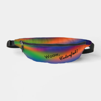Personalized Woow Colourful Fanny Pack