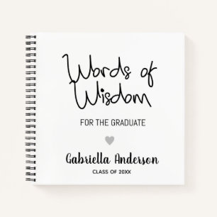 Personalized Words of Wisdom Graduate Journal