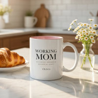 Personalized Working Mom – Custom Boss Mom Gift