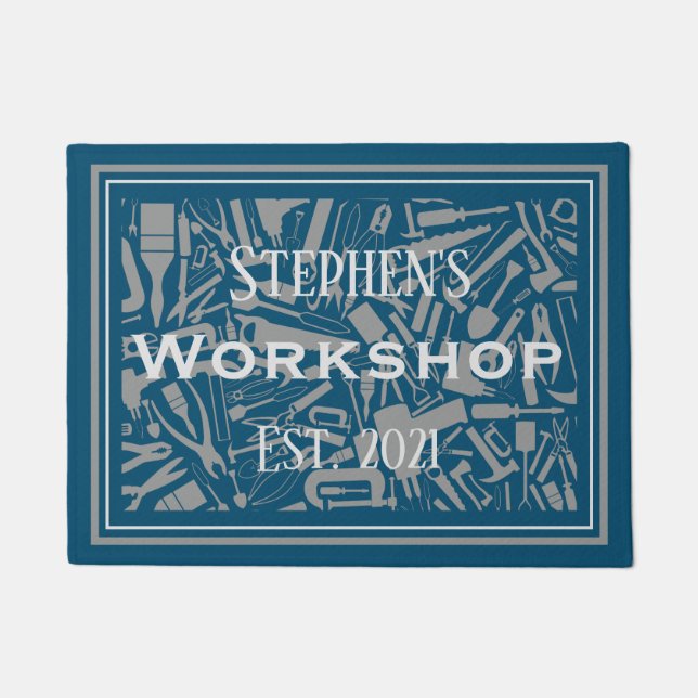 Personalized Workshop mat (Front)