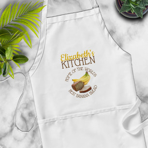 Personalized World's Best Banana Bread Standard Apron