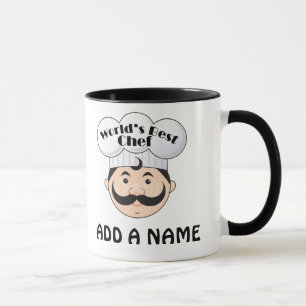 Personalized Worlds Best Chef Gift Mug